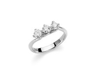 Anello Miluna Donna ANELLI IN DIAMANTI in Oro bianco Diamante LID3312-069G7